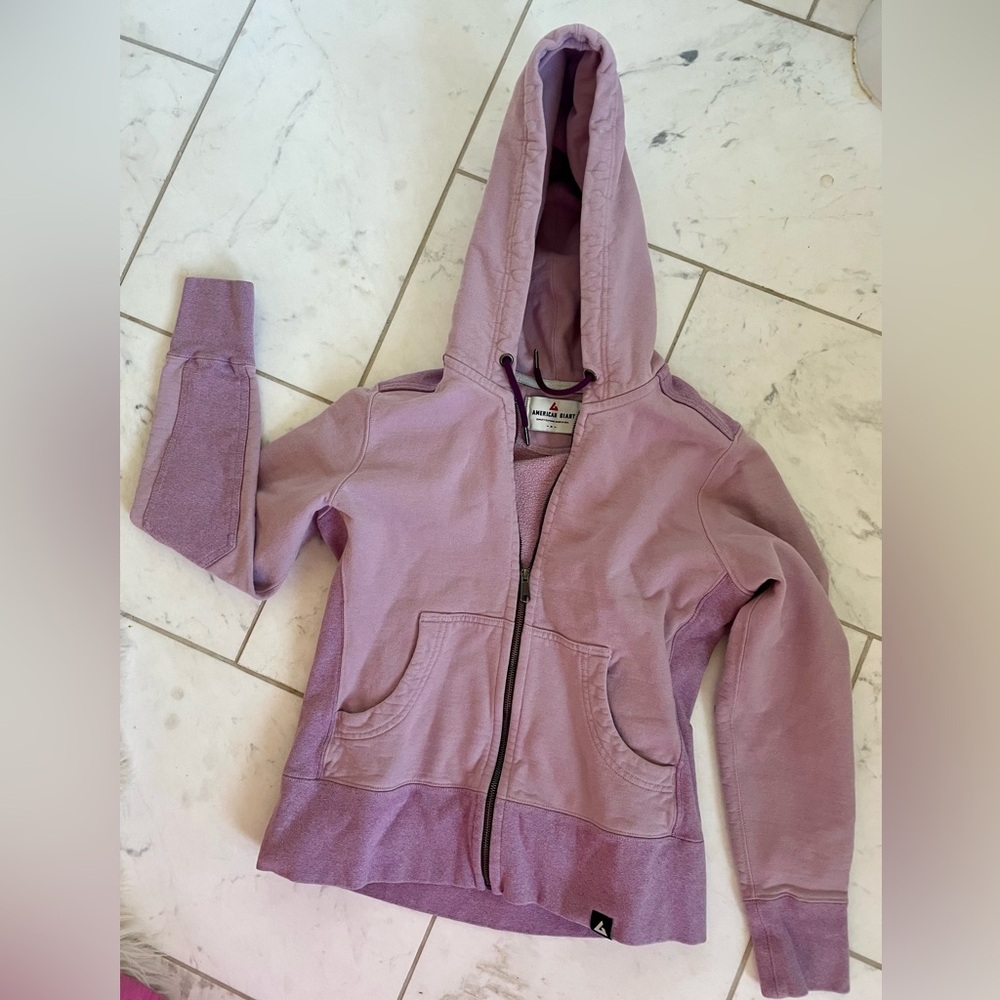 American Giant full zip hoodie m-Women’s Med